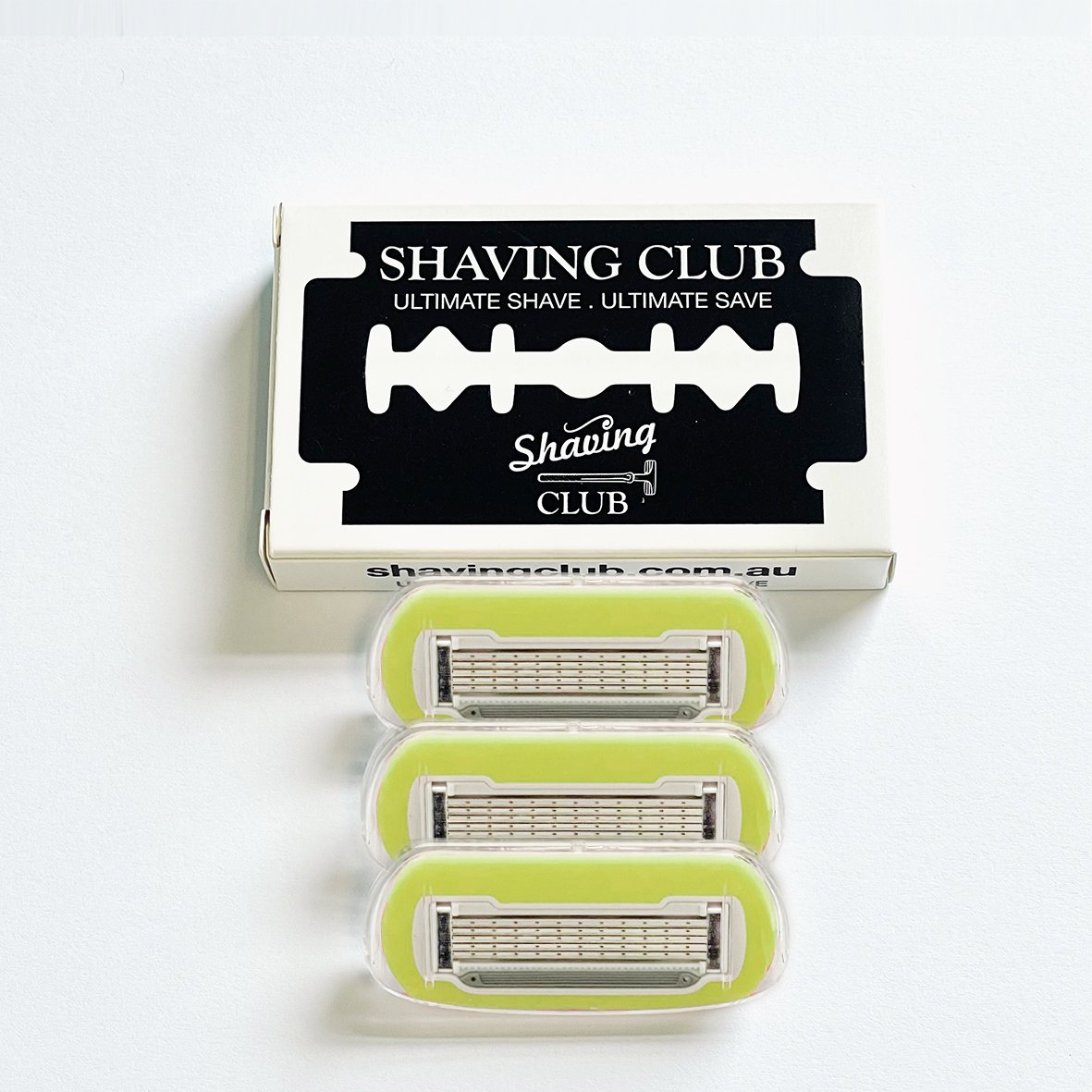 Domon Dolly Lime 5-Blade Women's Razor Refills - Image 5